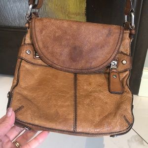 Fossil crossbody leather